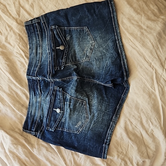 Warehouse one jean shorts size LG - Picture 2 of 3